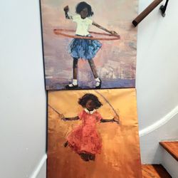 Rebecca (Beck) Kikead Young girl Canvas Set 