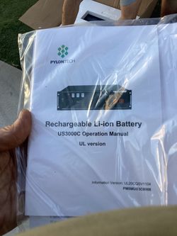 Rechargeable lithium ion batteries