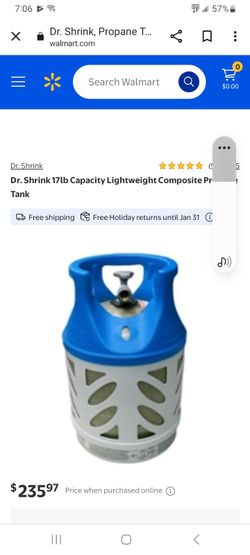 Vuking Composite propane tank