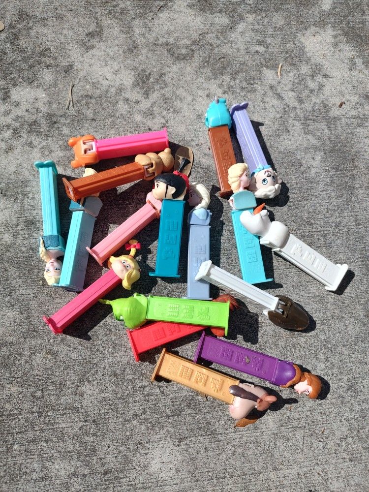 Bag Of Pez Dispensers... $15 OBO