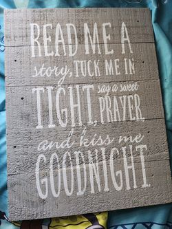 Nursery Decor / Bedroom Plaque 