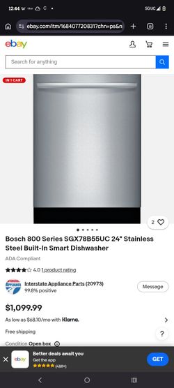 Dishwasher for sale brand new