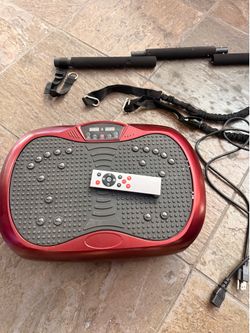Vibration Plate Full Body Exercise