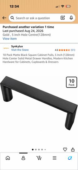 Cabinet handles