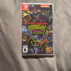 Nintendo Switch Game, Teenage mutant, ninja Turtles mutants unleashed