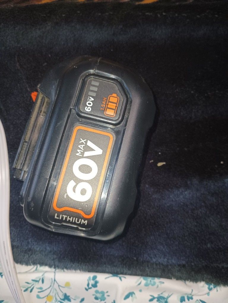 Black & Decker LBX1560 60V Volt Lithium 1.5AH Battery