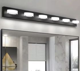 Light Black LED Vanity Light