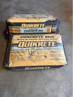 Quikrete Concrete Mix, (2) 60 lb. Bags