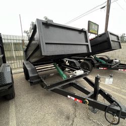 5x8x2 Dump Trailer