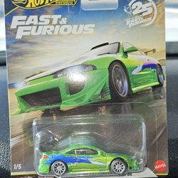 Hot Wheels Fast & Furious Mitsubishi Eclipse Car 