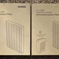 Air Purifier Filters, 4 Filters Total 