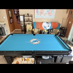 Pool Table With Ping pong Table 