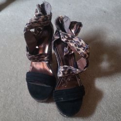 Animal Print Heels 
