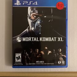 PS4 Mortal Kombat XL