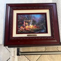 Thomas Kinkade  Mickey And Minnie