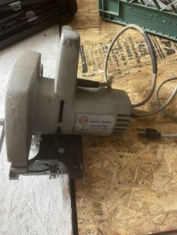 Black & decker Circular Saw
