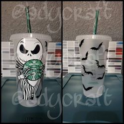 Jack Skeleton Starbucks Cup