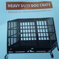 New Heavy duty Pet Crate 42" Long