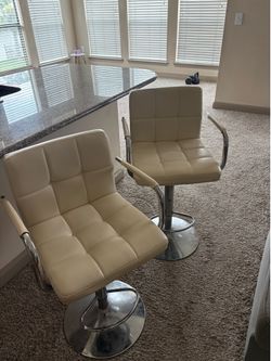 Beige Barstools