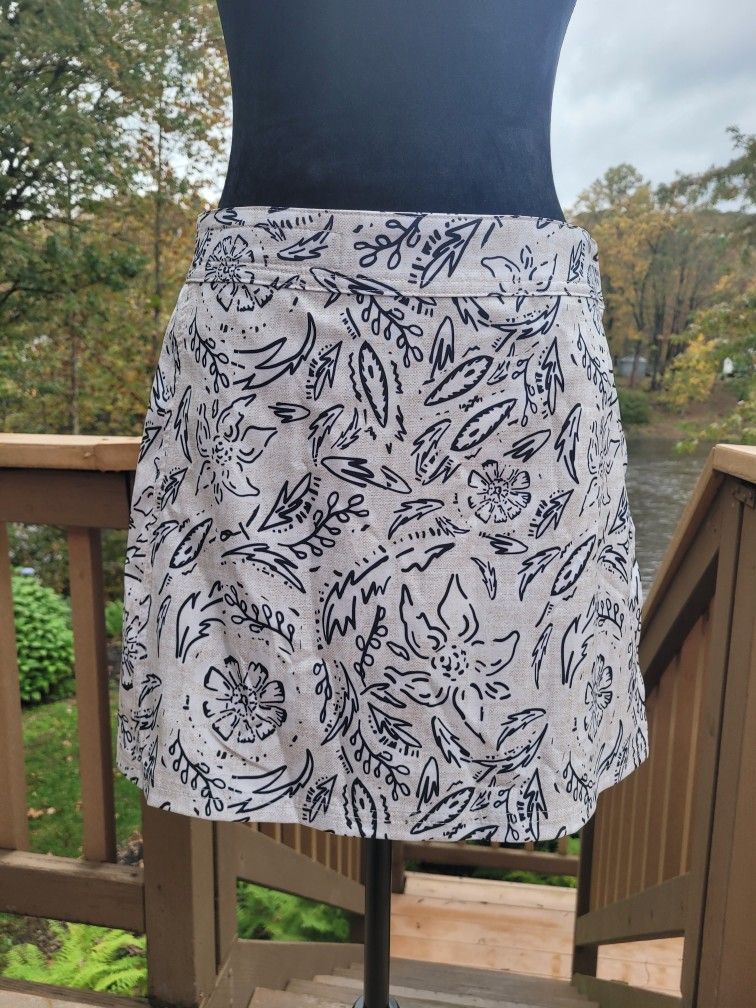 Rip Skirt Hawaii Floral Swim Skirt