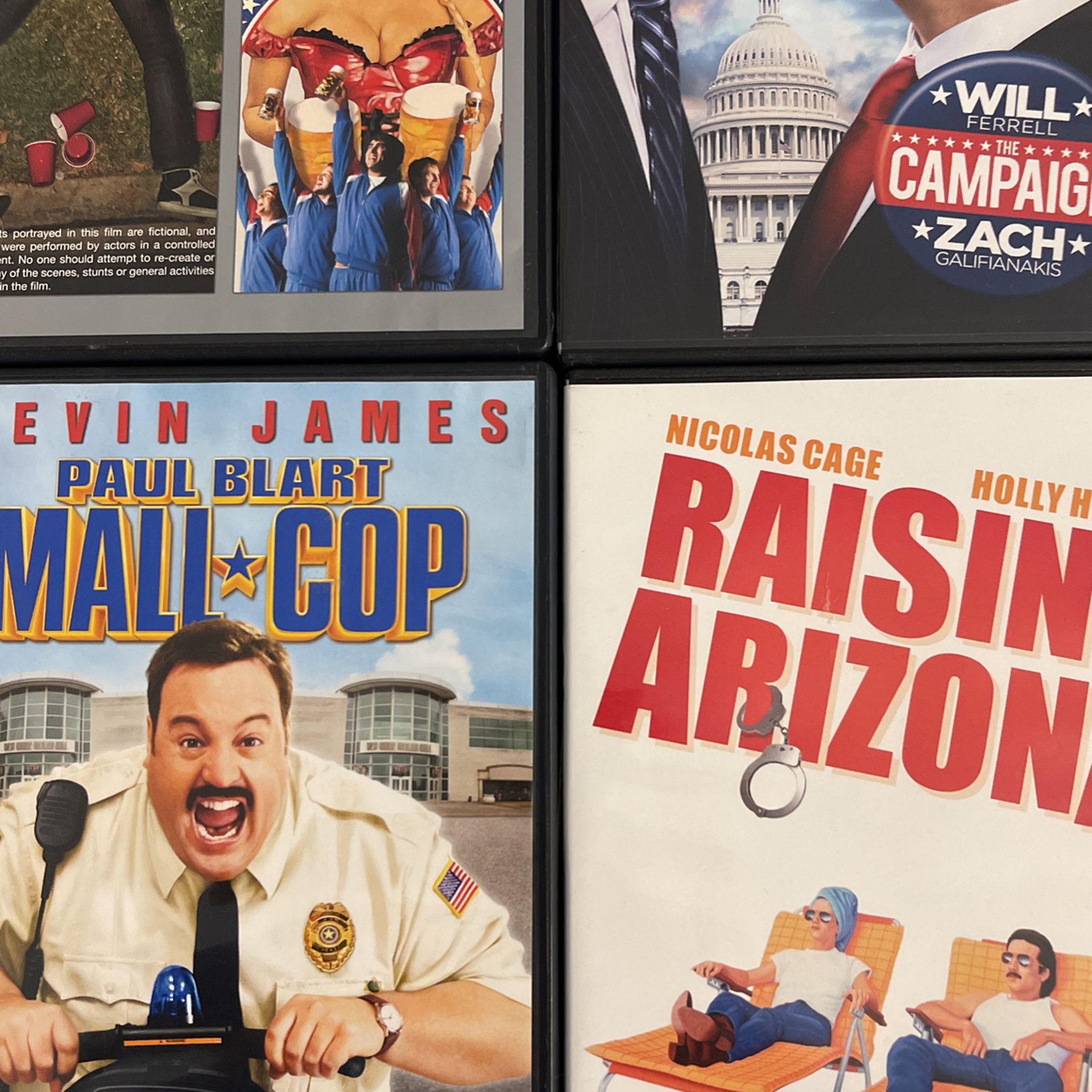 Four Comedy Movies