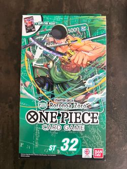 One Piece Starter Deck 32: GREEN Roronoa Zoro -