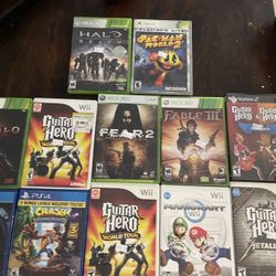 Video Games PS4 Wii Ps2 Xbo360