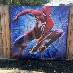 Spiderman backdrop- Thick Tarp Material