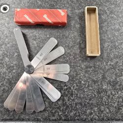 Starrett filler guages 