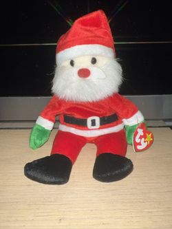 Santa TY beanie baby