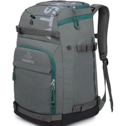 55L/70L Waterproof Ski and Snowboard Travel Backpack for Snowboard, Ski Helmet,Goggles & Accessories