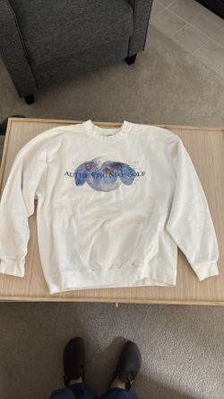 Vintage “Authentic Nike Golf” sweatshirt men’s medium white color