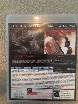 Sony PlayStation ps3 call of duty black ops 3