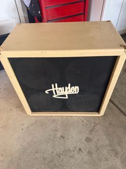 Guitar amp box no speakers just the box