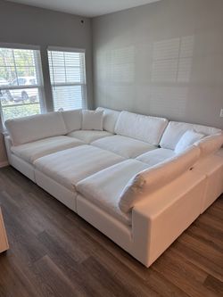 NEW White Cloud Couch Sofa Bed