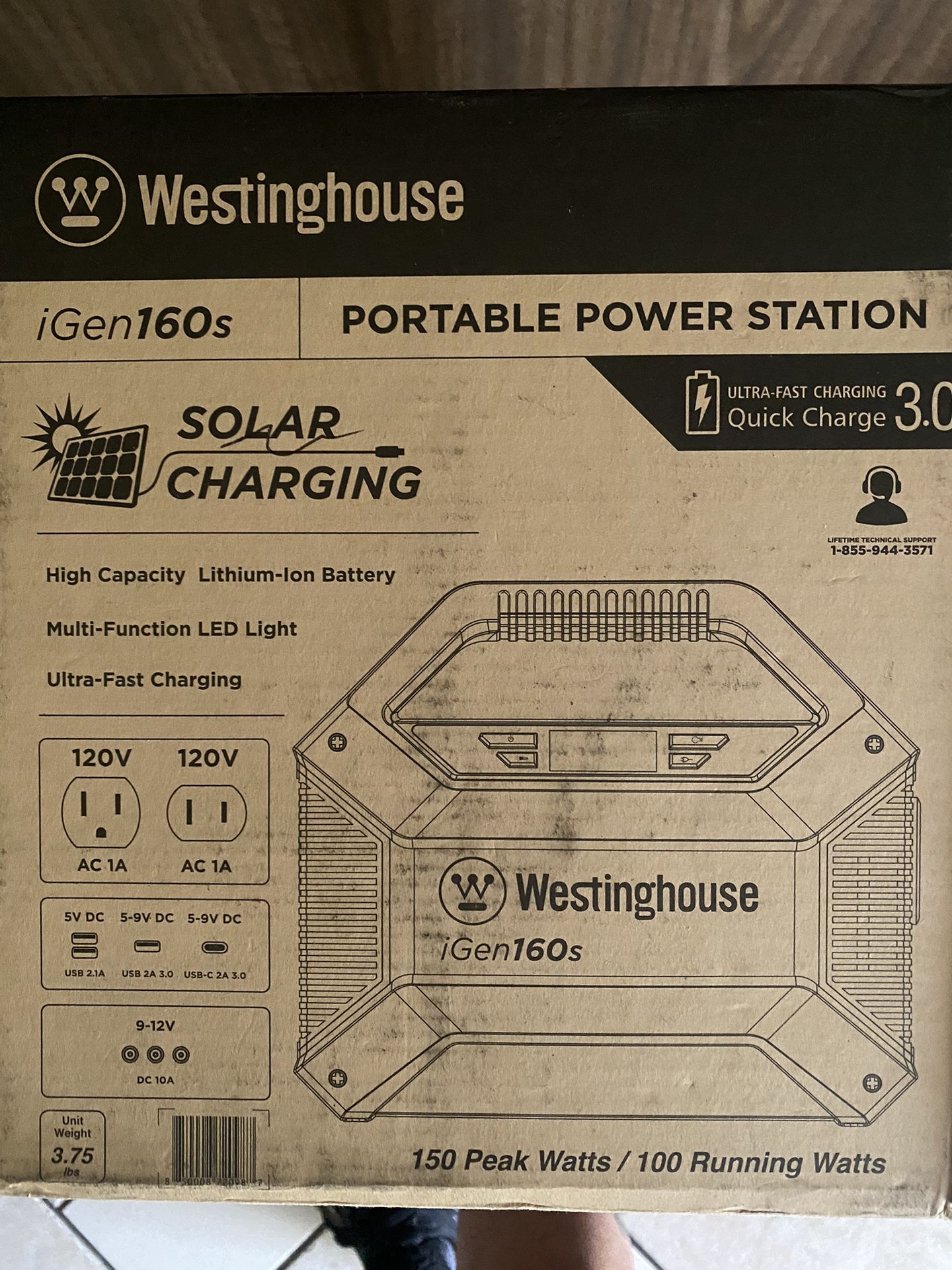 Westinghouse IGen160s Generator