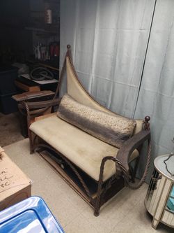 Unique Ornate Bench Seat