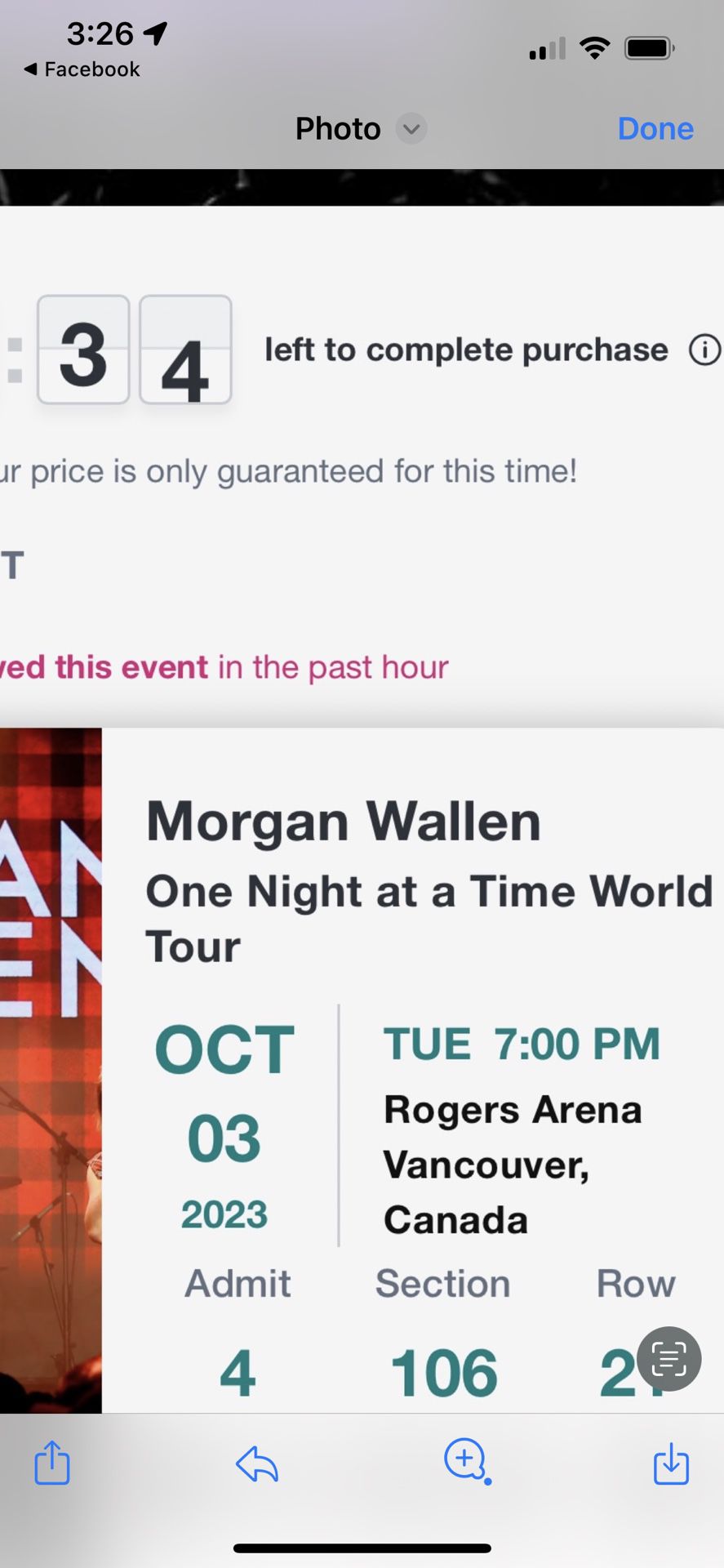 Morgan Wallen Ticket , Oct 3