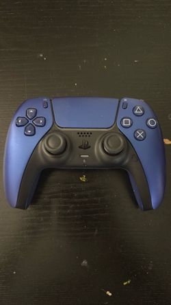 Blue ps5 controller
