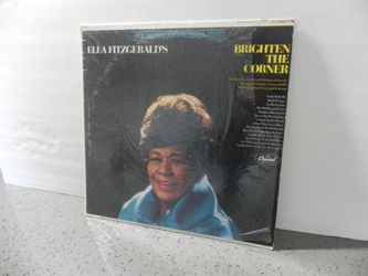 ELLA FITZGERALD 33 1/3 LP VINYL RECORD - SACRED SELECTIONS - BRIGHTEN THE CORNER