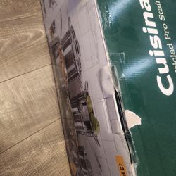 12 Piece Cuisinart Stainless Pan Set 