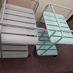 Rolling Metal Carts 