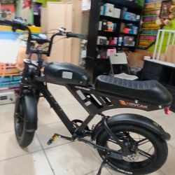 Movcan V30 Electric Bike for Adult, 1000W 20" Fat Tire 48V 15.6AH Removable Battery, 28MPH 7-Speed Disc Brake Off-Road Mountain Ebike 