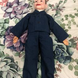 VINTAGE 1977 Charlie McCarthy Ventriloquist Doll Juro Novelty Co