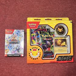 Pokemon bundle - Prismatic Evolution Bundle and Pokemon day 2026 collection box