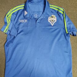 Seattle Sounders FC Adidas Polo Shirt