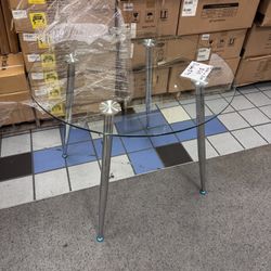 glass Dining table （brand new）