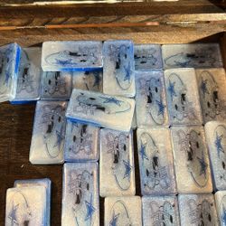 Dallas Cowboys Handmade Resin Dominoes 