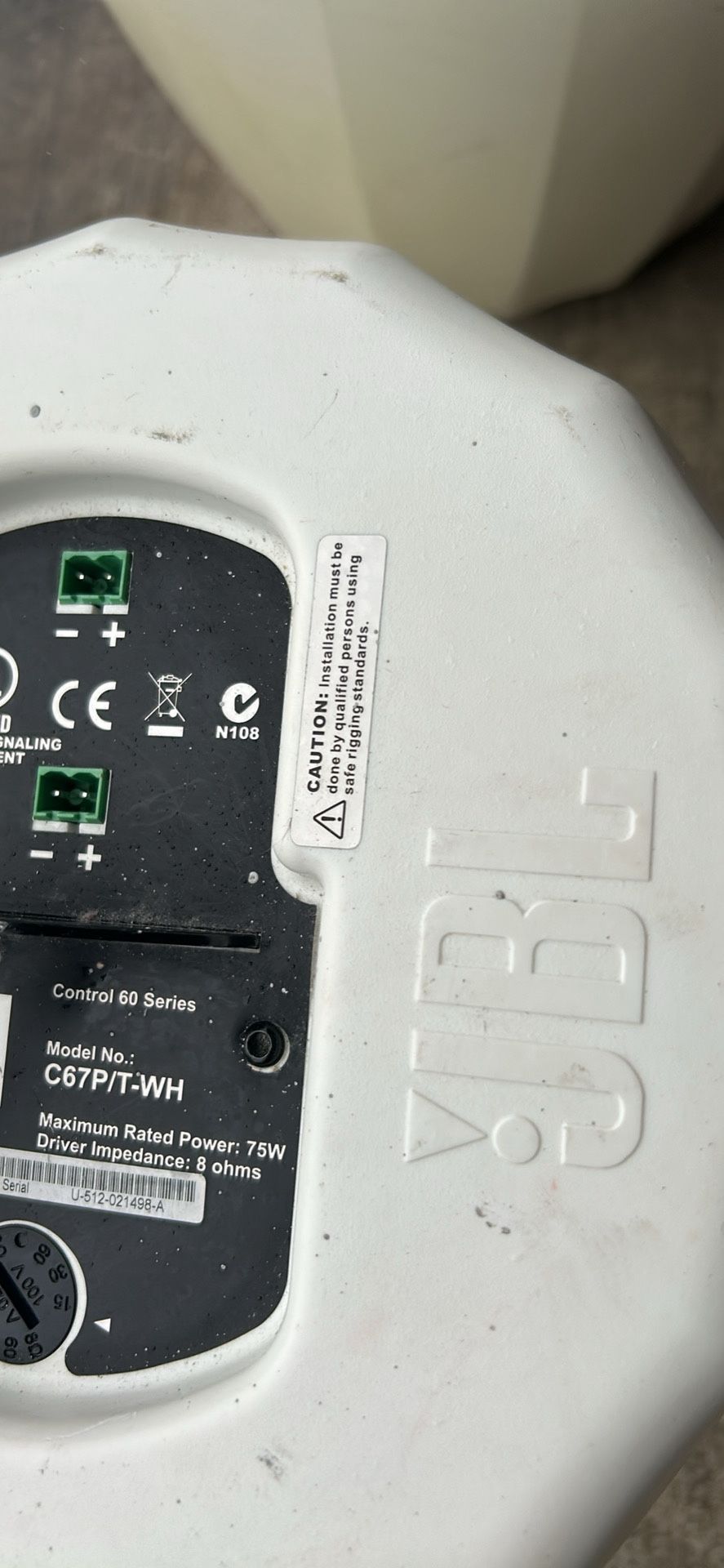 JBL Speaker One Pair Very Good Condition