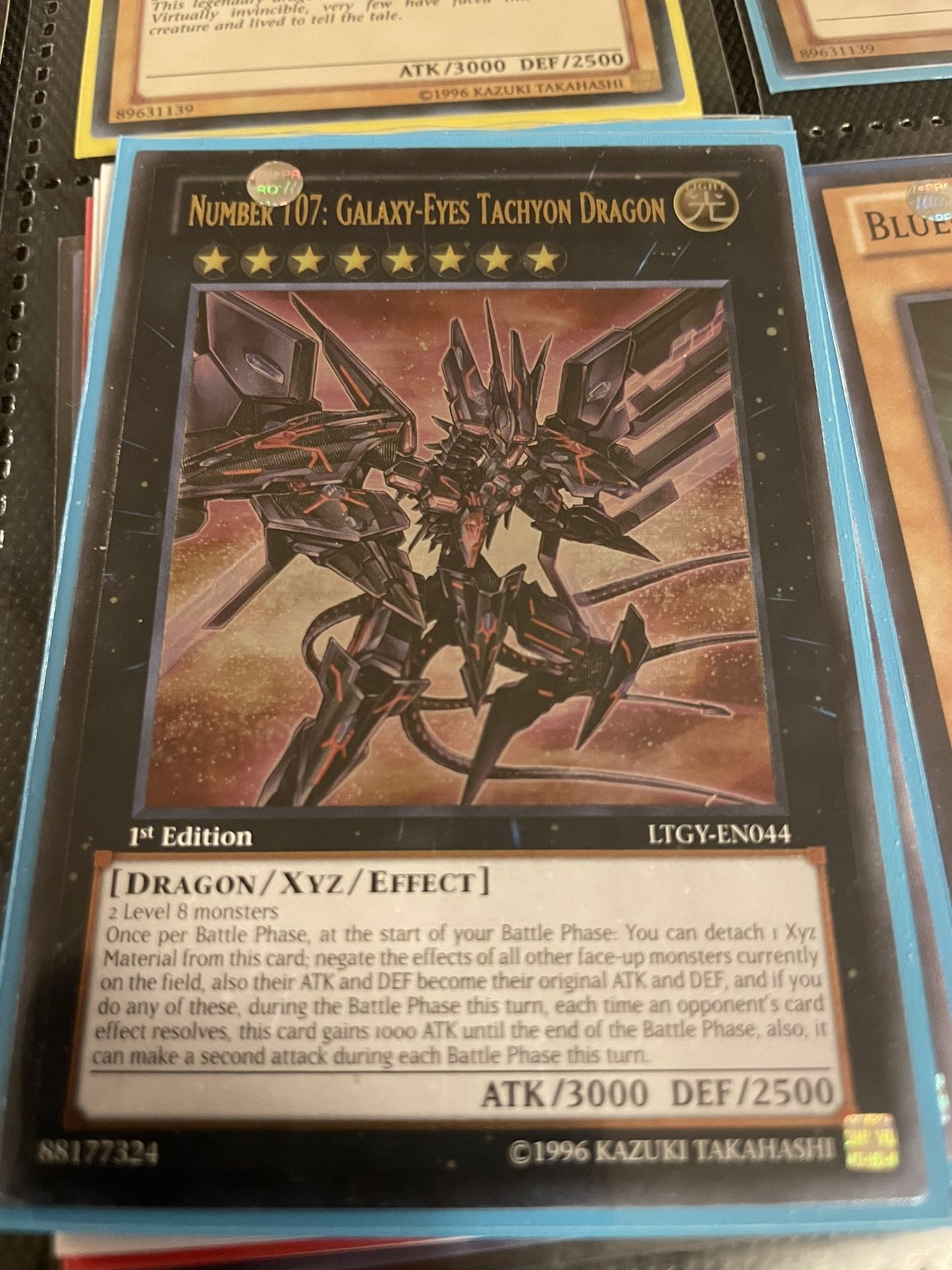 Yu-Gi-Oh Number 107: Galaxy Eyes Tachyon Dragon Ultimate Rare